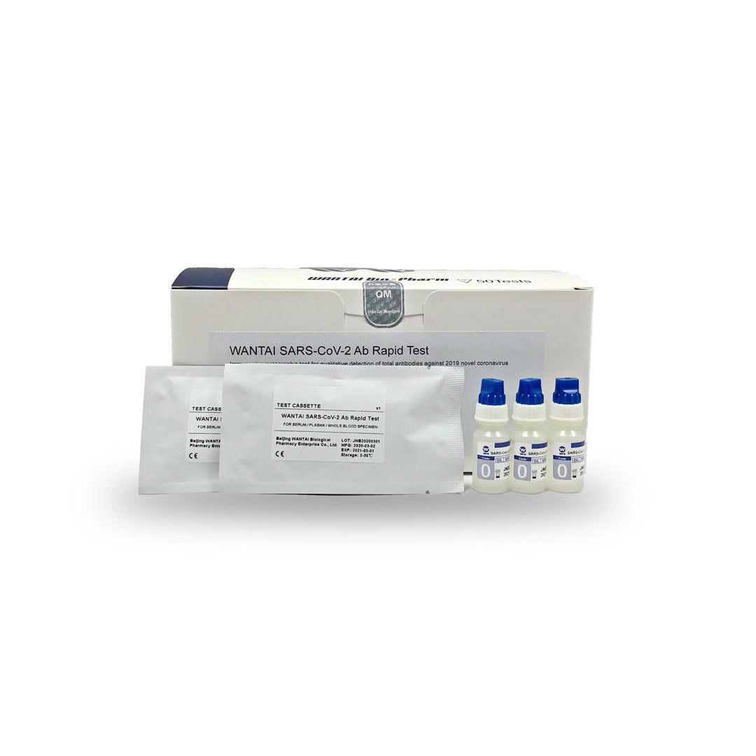 Kit | 50 X Test de COVID-19 Anticuerpos IgG + IgM (Total Ab) - WANTAI