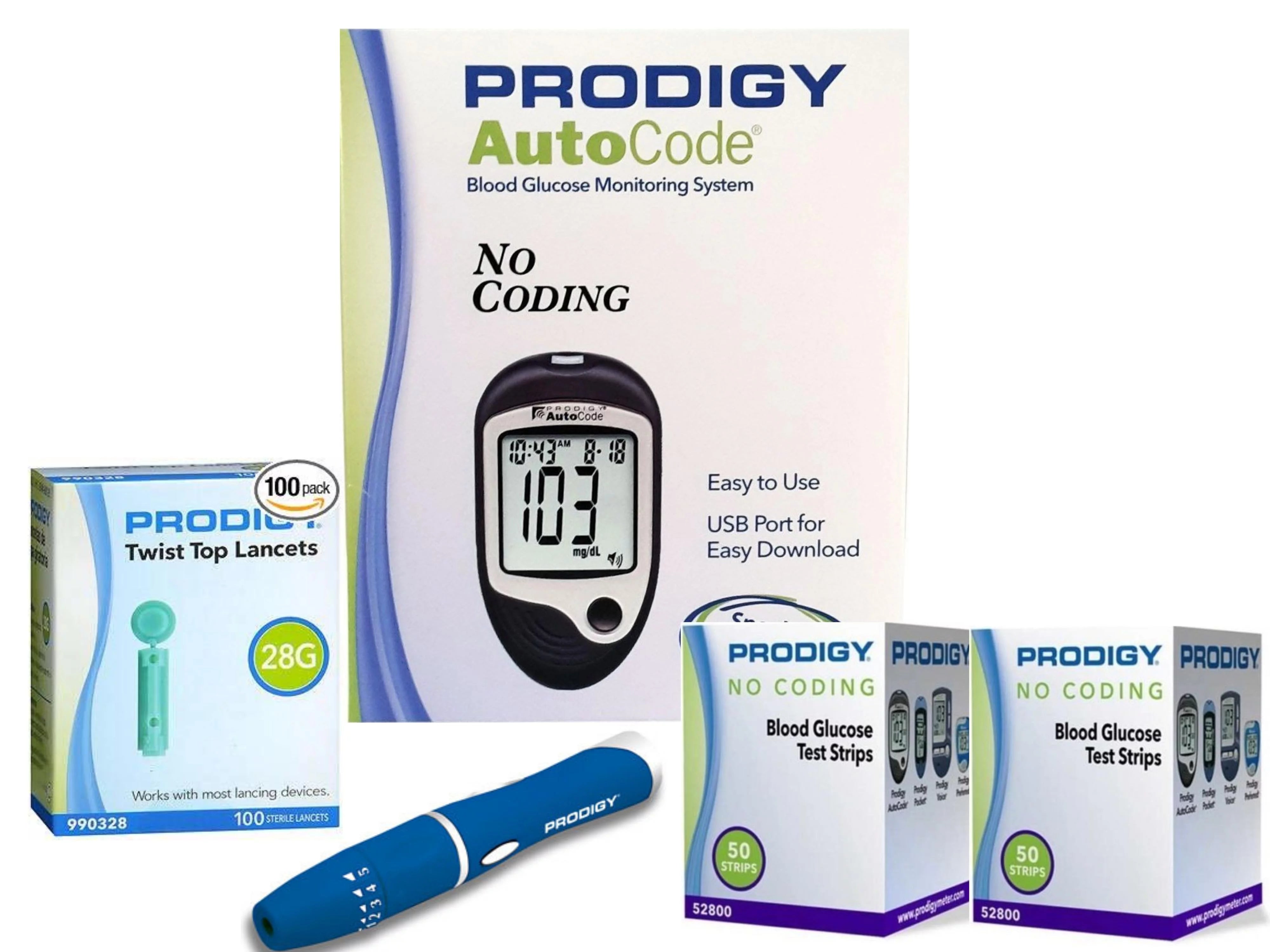 Prodigy Auto Línea de Productos de Glicemia - Prodigy – Vytrous Biotech Chile